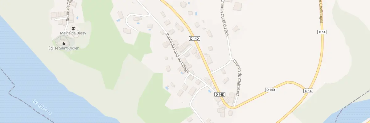 Plan du 5131 Fond du Village à Bassy