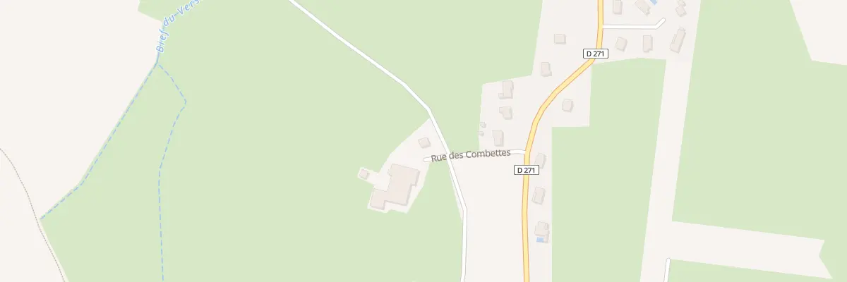 Plan du 2 Rue des Combettes à Marnoz