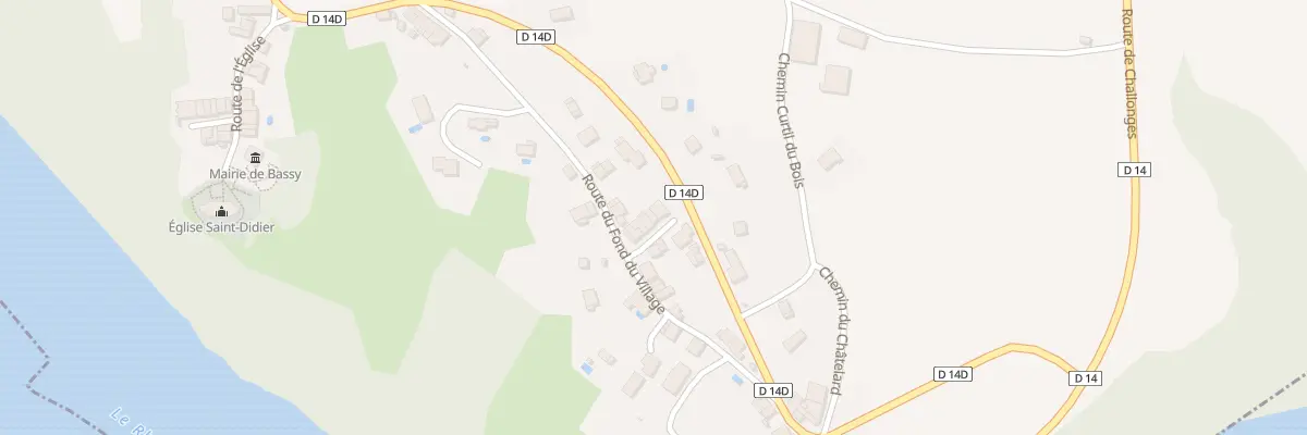 Plan du 23 Imp du Bas du Village à Bassy