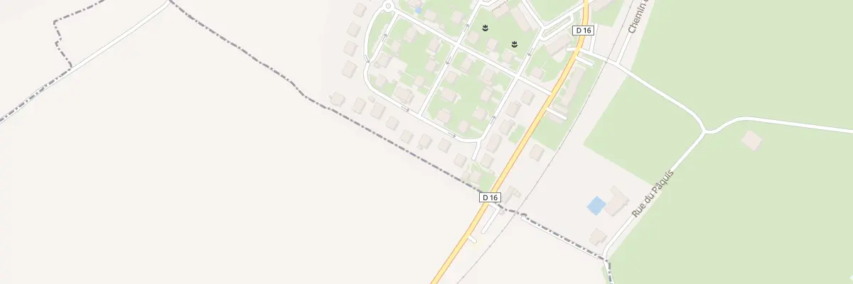 Plan du 16 Lot Les Patureaux à Châtenois