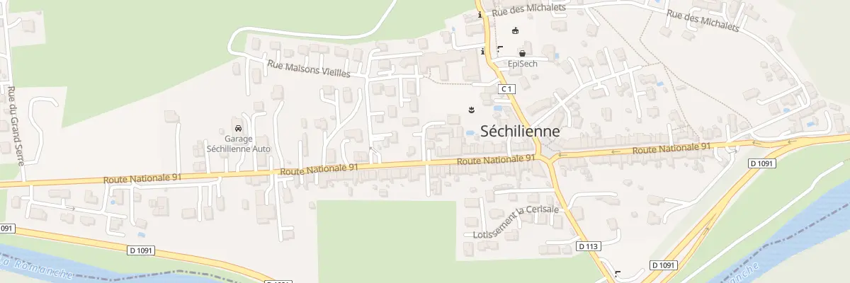 Plan du 30 Imp de la Bascule à Séchilienne