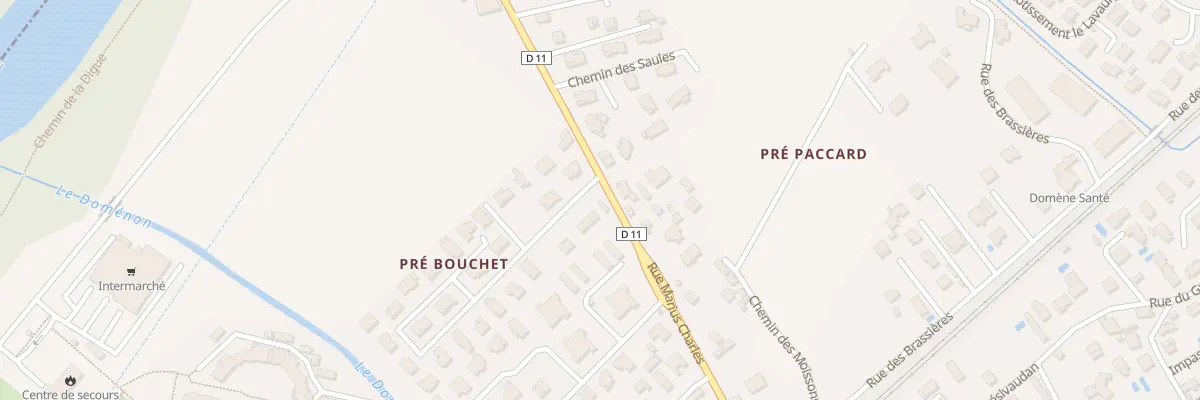 Plan du 49 Rue Marius Charles à Domène