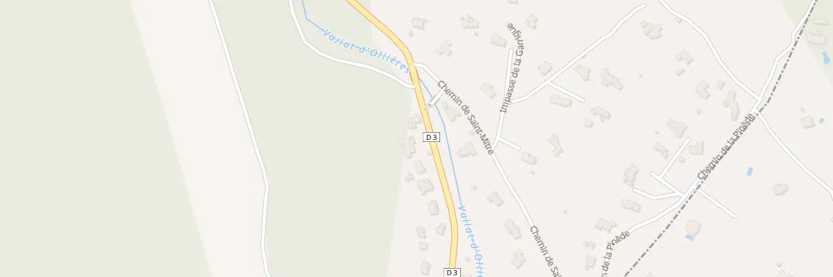 Plan du 5005 Ribas à Ollières