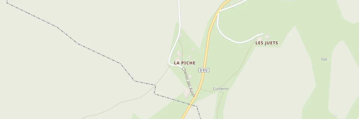 Plan du 112 Che des Aures à Saint-Pierre-d’Entremont
