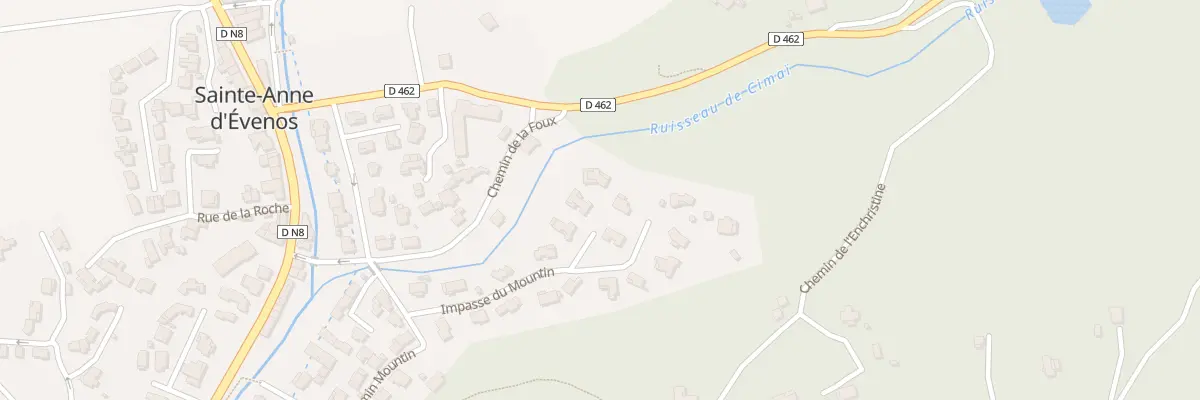Plan du 147 Imp du Mountin à Évenos
