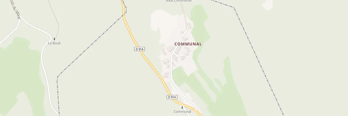 Plan du 5061F Le Communal à La Chapelle-du-Mont-du-Chat