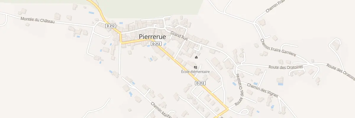 Plan du 5121 Le Village à Pierrerue