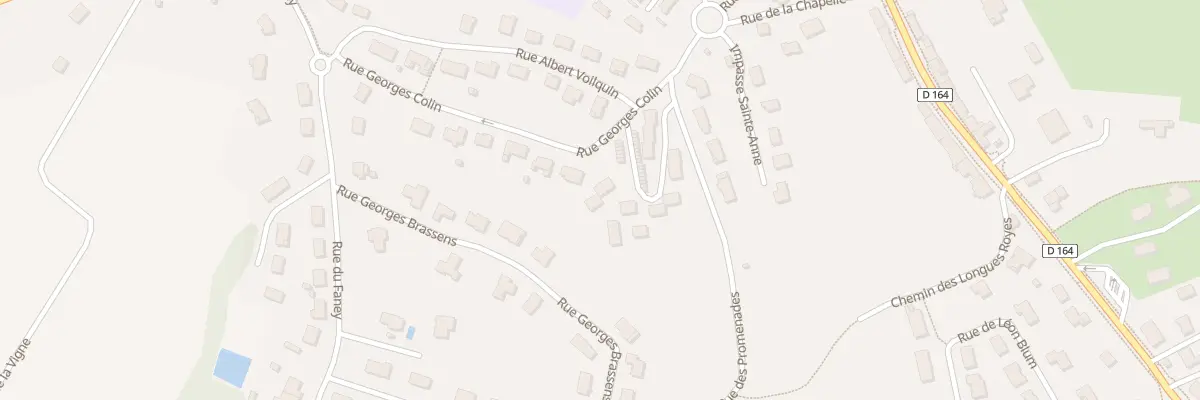 Plan du 204 Rue Georges Colin à Bulgnéville