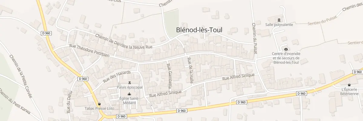 Plan du 24 Rue Emile Bernheim à Blénod-lès-Toul