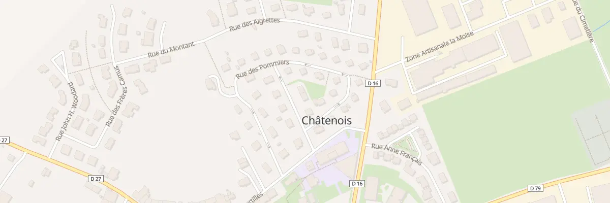 Plan du 29 Lot Les Curtilles à Châtenois