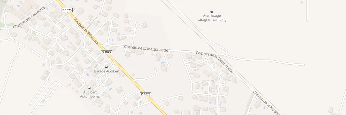 Plan du 6073 Che de la Maisonnette à Laragne-Montéglin