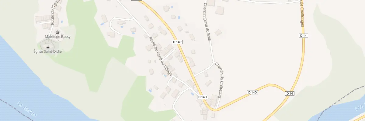 Plan du 5052 Fond du Village à Bassy