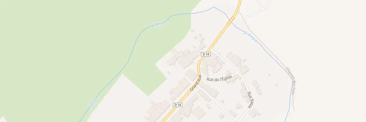 Plan du 22 Gr Grand Rue à Hannonville-Suzémont