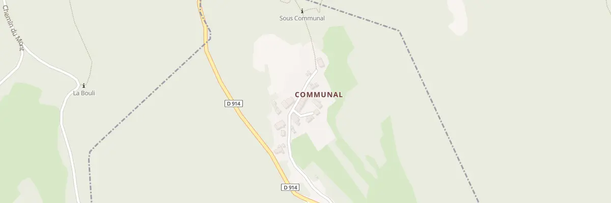 Plan du 220 Rue de communal à La Chapelle-du-Mont-du-Chat