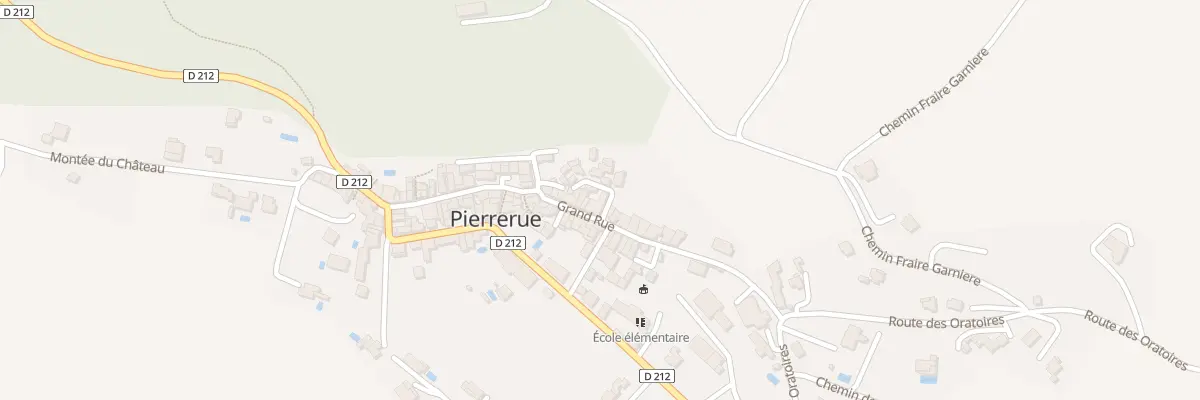 Plan du 5100 Le Village à Pierrerue