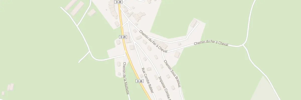 Plan du 3 Imp Combe à Rouby à Saint-Maurice-Crillat