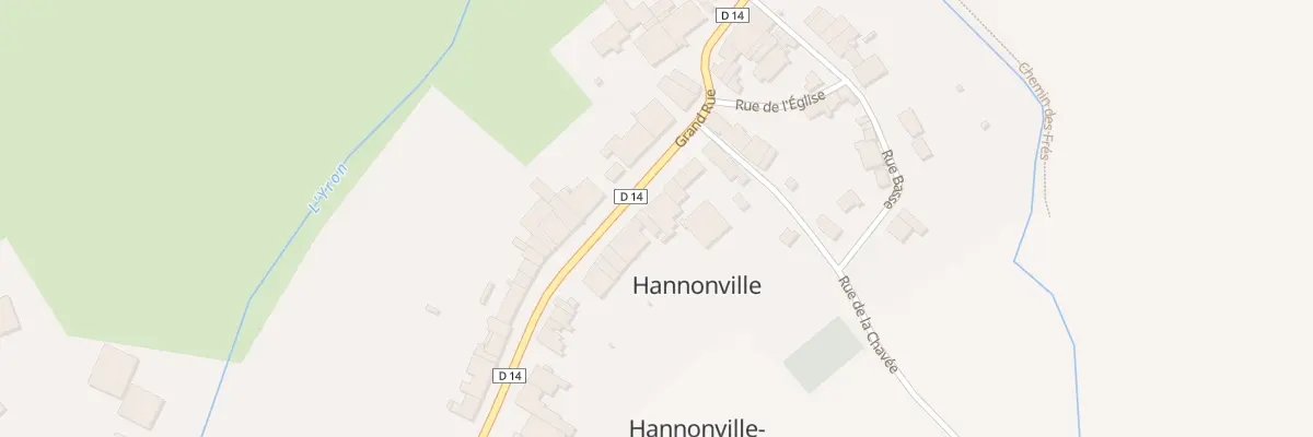 Plan du 37 Hannonville à Hannonville-Suzémont