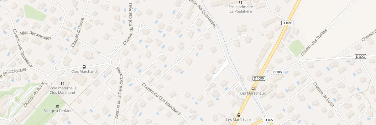 Plan du 248 Che des Petites Roches à Saint-Ismier