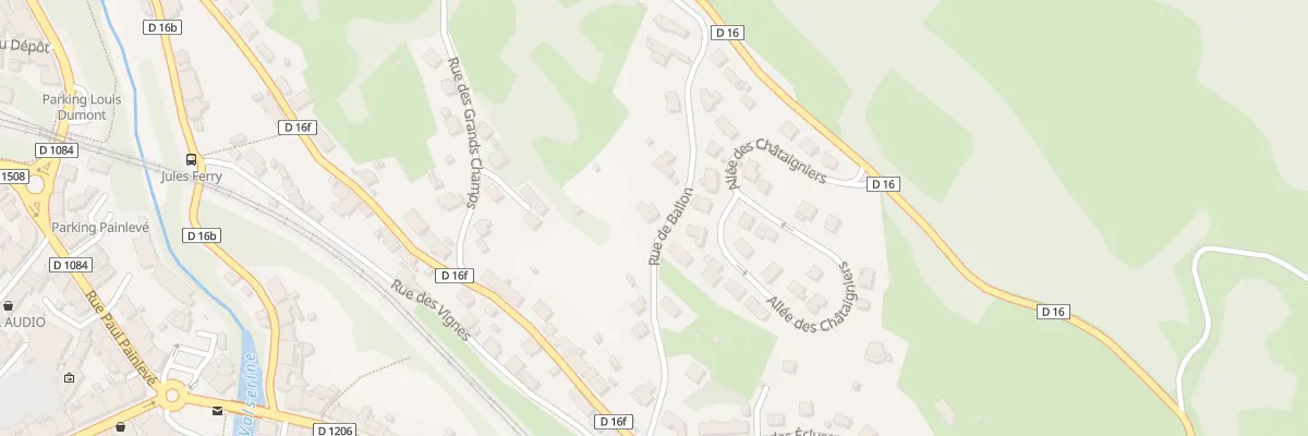 Plan du 9 Rue de Ballon à Valserhône