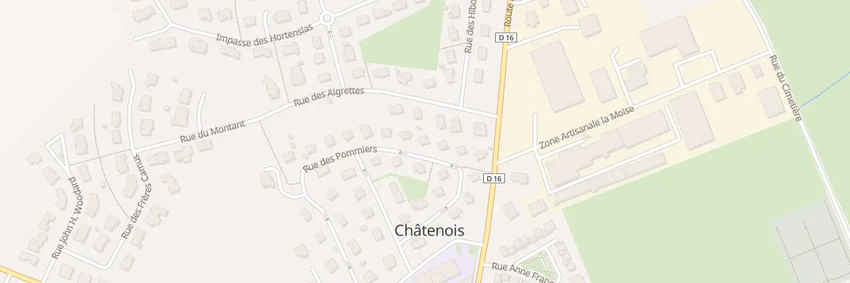 Plan du 9 Lot Les Curtilles à Châtenois