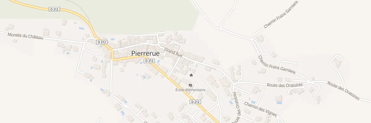 Plan du 5116 Le Village à Pierrerue