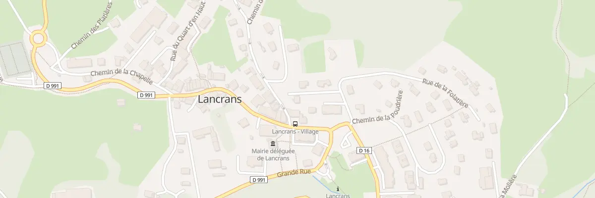 Plan du 17 Sen de la Folatière à Valserhône