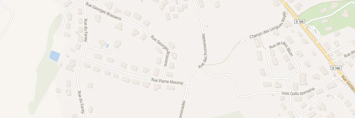 Plan du 70 Rue Georges Brassens à Bulgnéville