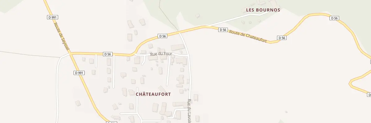Plan du 5195 Chateaufort à Motz