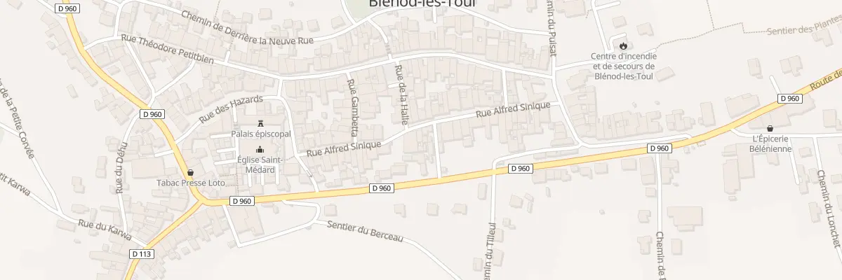 Plan du 24 Rue Alfred Sinique à Blénod-lès-Toul