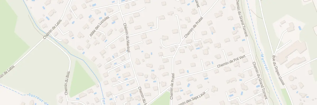 Plan du 5389 Rozat à Saint-Ismier