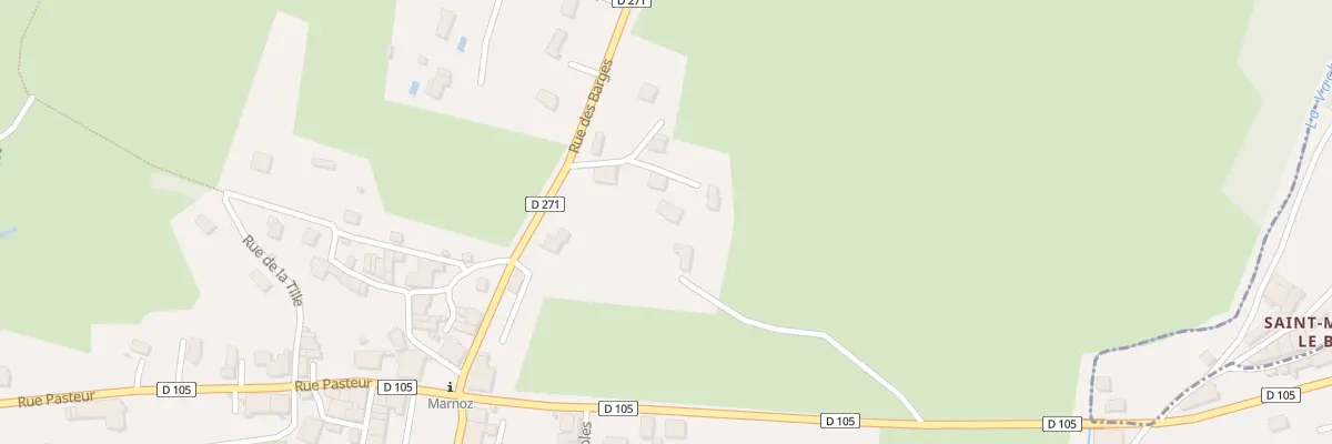 Plan du 3 Imp de la Chaux à Marnoz