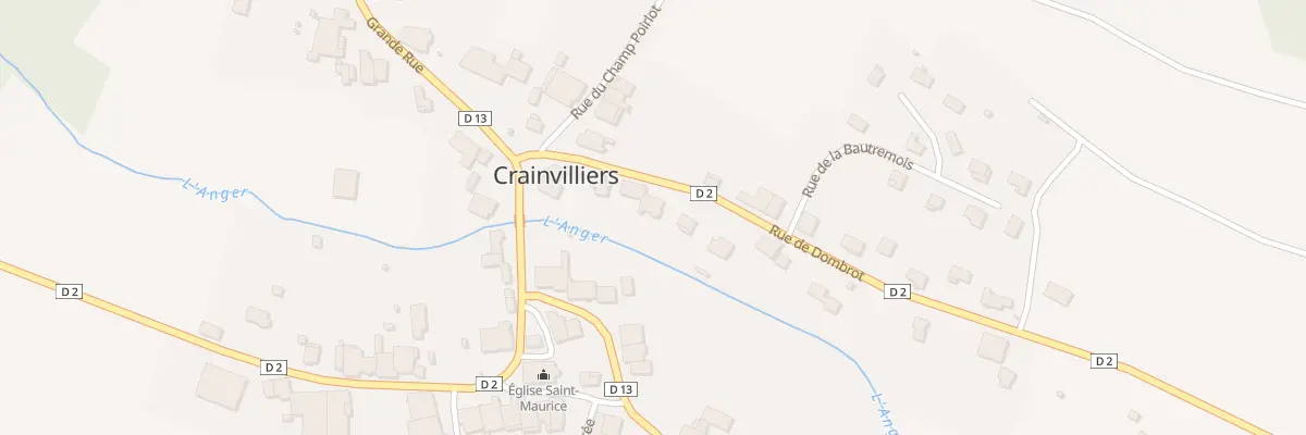 Plan du 80 Rue de Dombrot à Crainvilliers