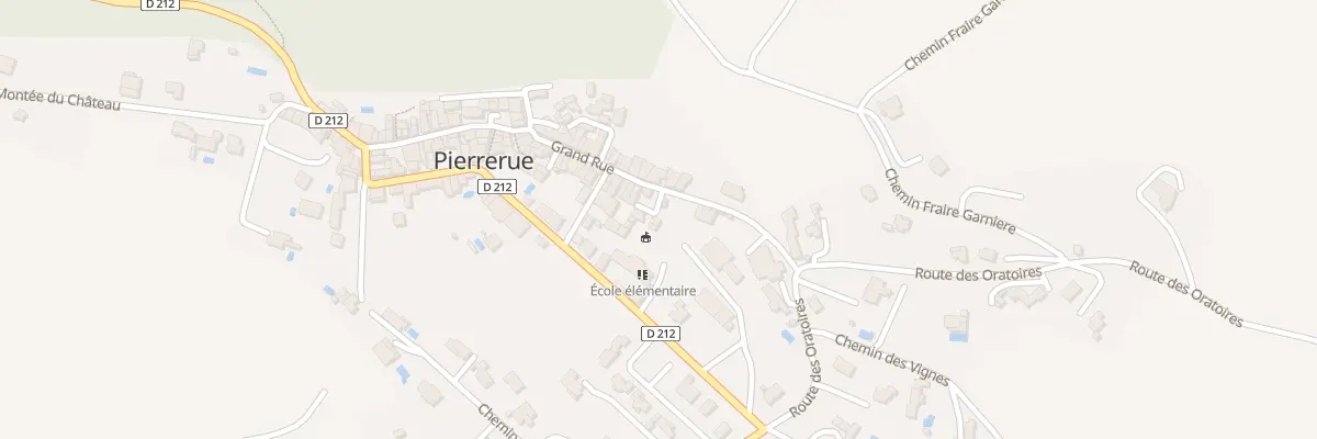 Plan du 5001 Rue Grande à Pierrerue