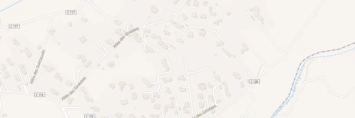 Plan du 797A Che de la Berenguière au Beausset