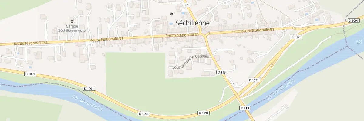Plan du 10 Rte de Saint-Barthélémy à Séchilienne