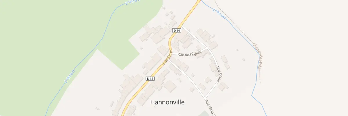 Plan du 29 Gr Grand Rue à Hannonville-Suzémont