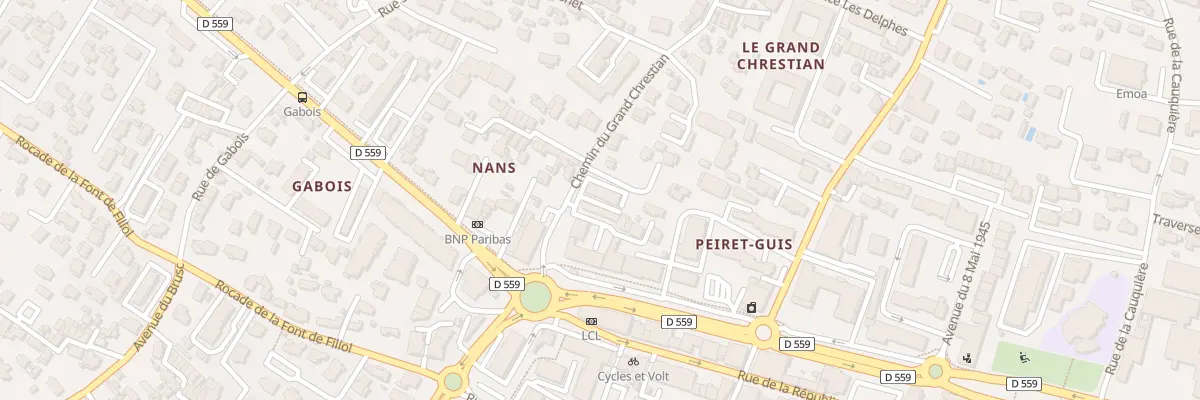 Plan du 80 Che Grand Chrestian à Six-Fours-les-Plages