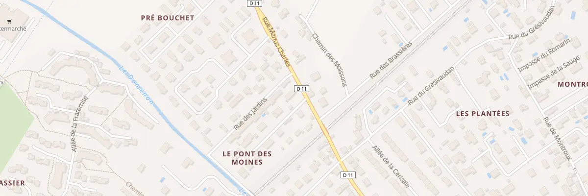Plan du 41 Rue Marius Charles à Domène