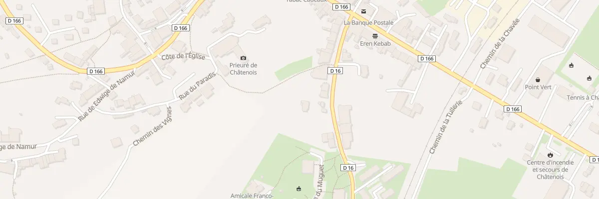 Plan du 20B Rue du Prieuré à Châtenois