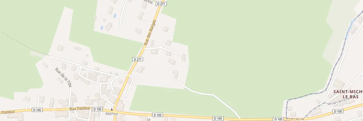 Plan du 5 Imp de la Chaux à Marnoz