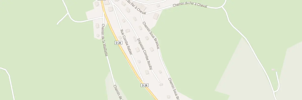 Plan du 8 Che sous Brassus à Saint-Maurice-Crillat
