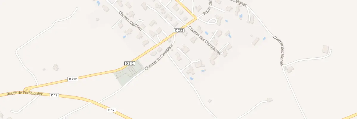 Plan du 7114 Claude Isnard à Pierrerue