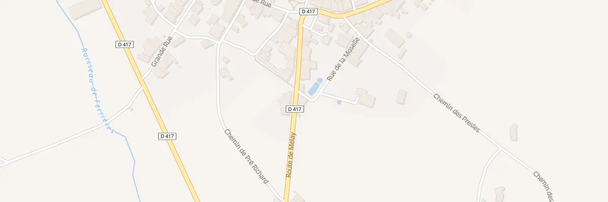 Plan du 9 Rte de Melay à Fresnes-sur-Apance
