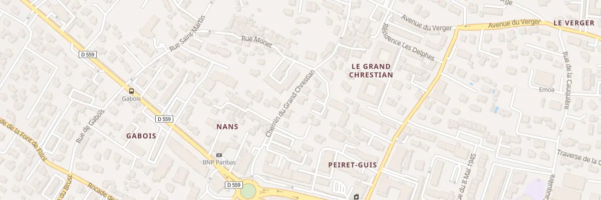 Plan du 174 Che Grand Chrestian à Six-Fours-les-Plages