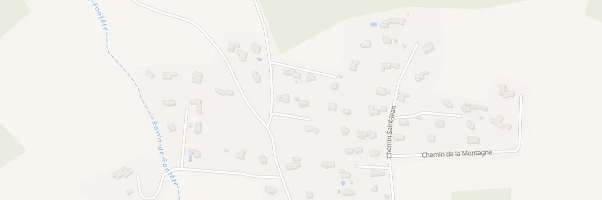Plan du 7200 La Ferraye à Cruis