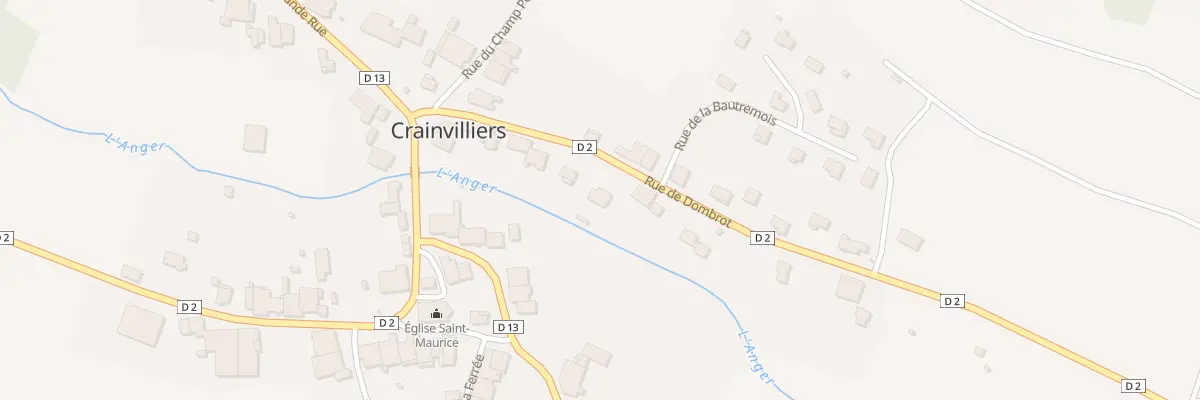 Plan du 130 Rue de Dombrot à Crainvilliers
