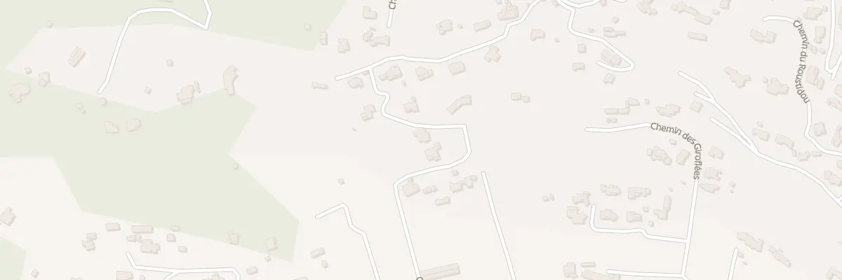 Plan du 493 Che de la Marude à Ollioules