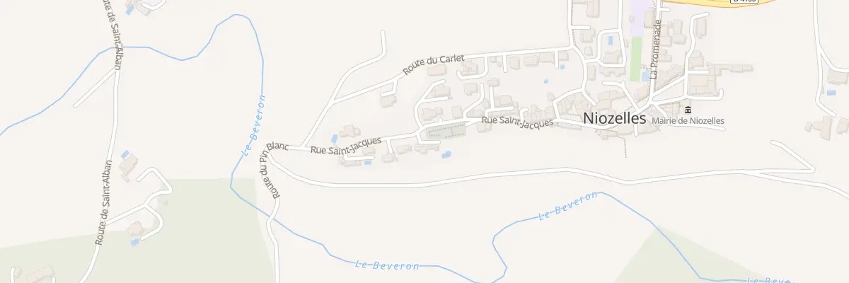 Plan du 7022 Ponchais à Niozelles