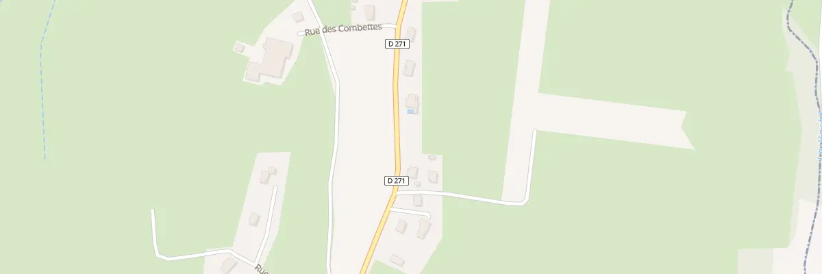 Plan du 11B Rte de Barges à Marnoz