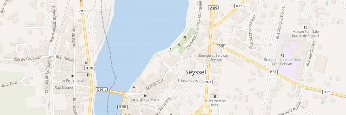 Plan du 6 Pl de l’Orme à Seyssel